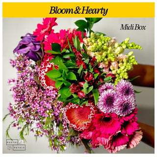 Gift the Midi Bloom Box Subscription – A Floral Experience