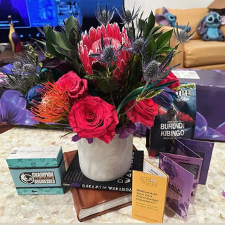 Floral gift box
