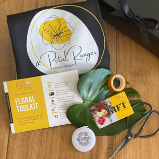 Petal Ranger floral kit with scissors and tape