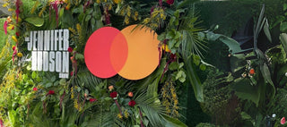 Floral installation for MasterCard and Jennifer Hudson