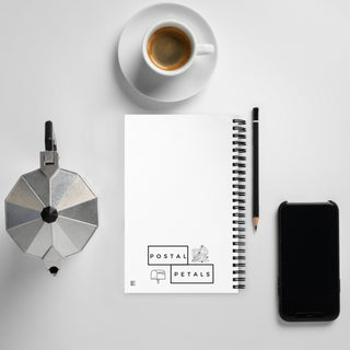 Relax, Arrange, Release spiral notebook back