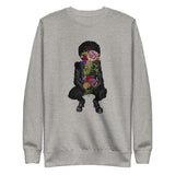 Flowers Unisex Fleece Pullover